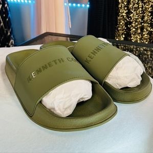 MENS KENNETH COLE SLIDES SZ 10 ⛔️ SOLD 🚫 NOT AVAILABLE 🚫🚫🚫🚫